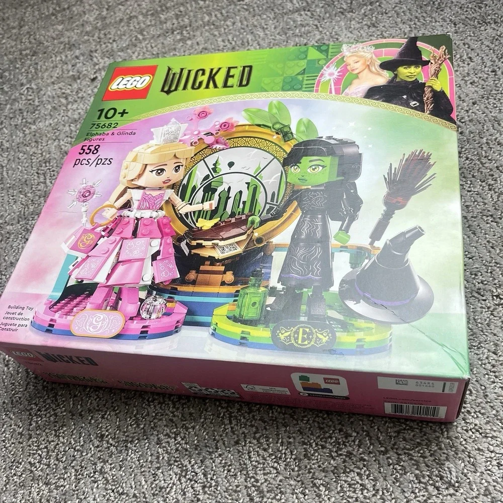 LEGO Wicked: Elphaba & Glinda Figures (75682) Brand New In Sealed Box 558 Pieces - Picture 2 of 7